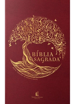 Bíblia Sagrada Nvi Capa Dura Vermelho   