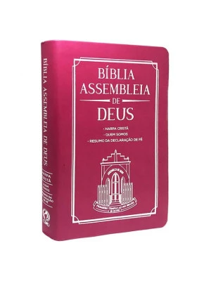 Bíblia Assembleia De Deus Rosa     