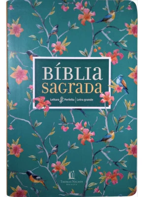 Bíblia Sagrada NVI Leitura Perfeita Letra Grande Capa Primavera  