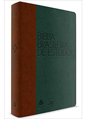 Bíblia Brasileira de Estudo Marrom e Verde     