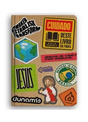 Bíblia Dunamis Stickers Naa Capa Dura    