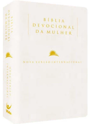 Bíblia Devocional Da Mulher NVI Luxo Pérola    