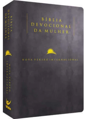 Bíblia Devocional Da Mulher NVI Luxo Preta    