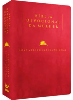Bíblia Devocional Da Mulher NVI Luxo Vinho    