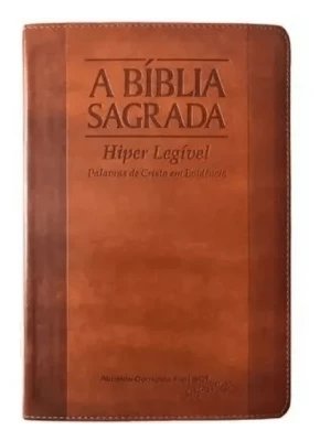 Bíblia Sagrada Acf Chocolate/Havana Rcm   
