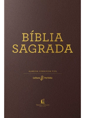 Bíblia Sagrada Acf Marrom Leitura Perfeita    