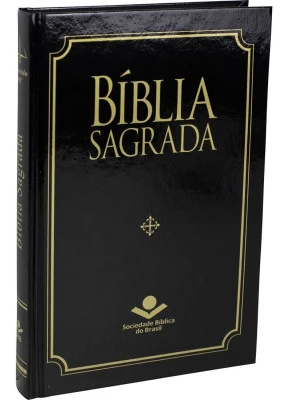 Bíblia Sagrada Rc Preta Missionária Cd Cruzeiro    