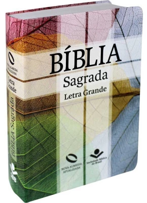 Bíblia Sagrada NAA Cruz Letra Grande com índice  