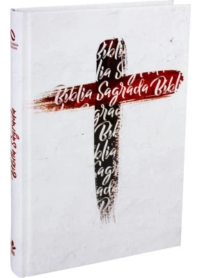 Bíblia Sagrada Naa | Jesus Morreu Por Todos Cruz/Capa Dura     