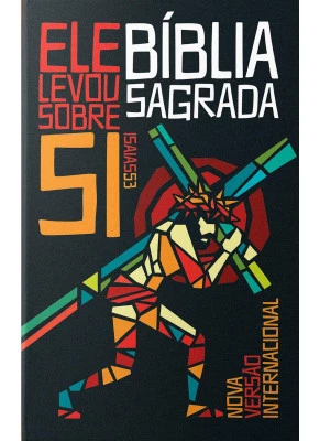 Bíblia Sagrada Nvi Capa Dura Ele Levou Sobre Si   