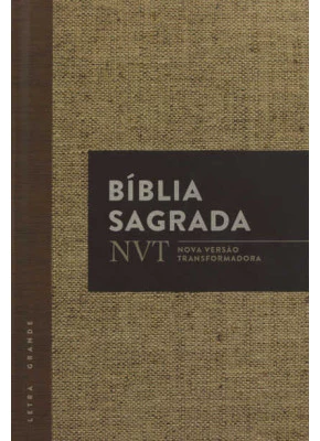 Bíblia Sagrada NVT Juta Letra Grande   