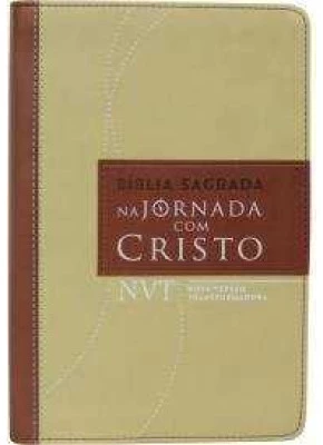 Bíblia Sagrada Na Jornada Com Cristo Marrom    