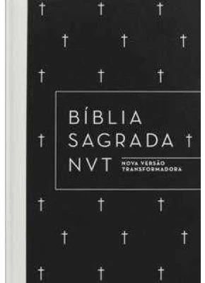 Bíblia Sagrada NVT Capa Preta Cruz    
