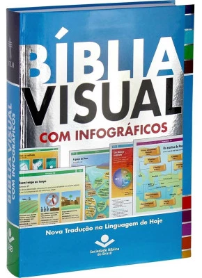 Bíblia Visual Com Infográficos NTLH     