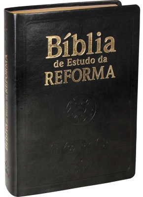 Bíblia De Estudo Da Reforma Preta     