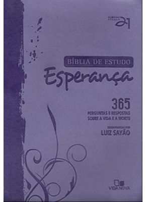 Bíblia De Estudo Esperança Lilás     