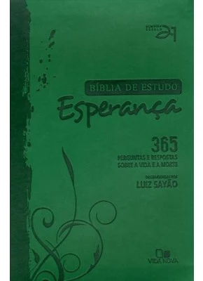 Bíblia De Estudo Esperança Verde     