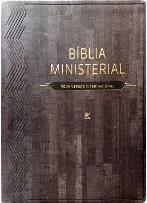 Bíblia Ministerial Nvi - Marrom Escuro C/ Índice