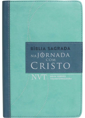 Bíblia Sagrada Na Jornada Com Cristo Verde    