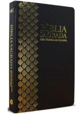 Bíblia Sagrada Rc Preta Md Geográfica Cd    