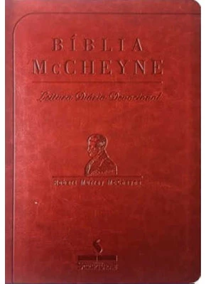 FORA DE LINHA | Bíblia Mccheyne – Marrom - Editora Sbtb