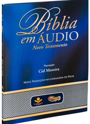 Dvd Bíblia Em Áudio Novo Testamento    