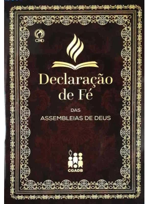 Declaração De Fé - Brochura