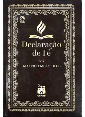 Declaração De Fé - Capa Dura