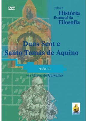 Dvd - Coleção História Essencial Da Filosofia - Duns Scot E Santo Tomás De Aquino | Aula 11