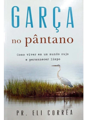 Garça no pântano