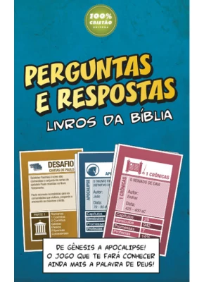 Jogo Perguntas E Respostas Livros Da Biblia     