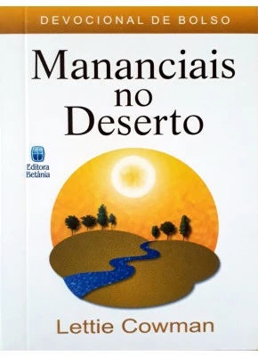 Mananciais No Deserto - Devocional De Bolso