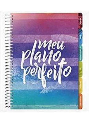 Agenda Meu Plano Perfeito - Capa Colorida