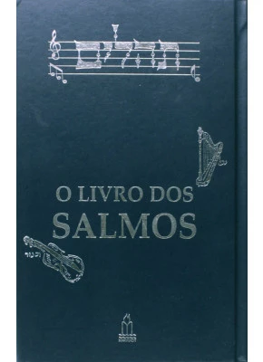 O Livro dos salmos capa dura cor azul