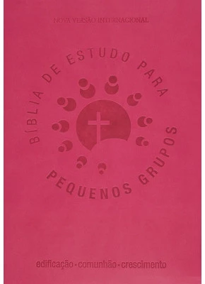 Bíblia De Estudo Para Pequenos Grupos - Nvi - Rosa