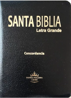 Santa Bíblia Lgra Concordância Reina Valera 1960 Pequena Preto  