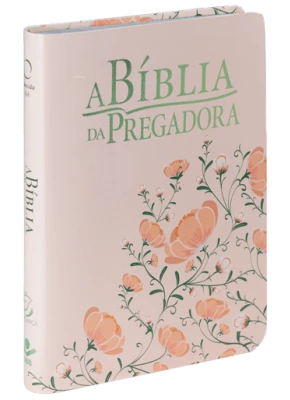 A Bíblia da Pregadora RA | Capa Flores Rosa/Verde