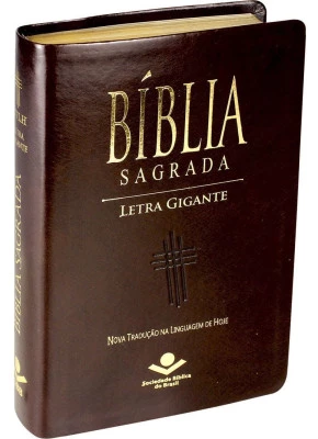 Bíblia NTLH Marrom | Letra Gigante | Sem Índice