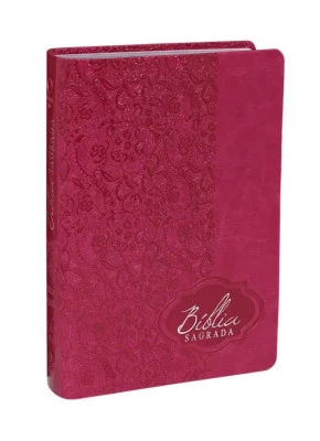 Bíblia Sagrada ARA Letra Gigante Pink