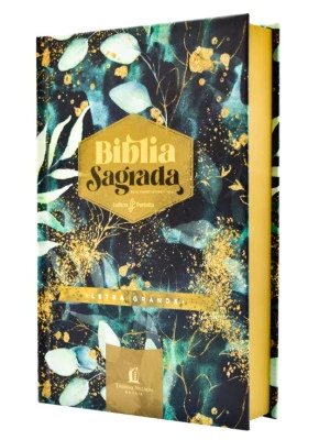 Bíblia Sagrada Leitura Perfeita NVI Jardim Noturno Letra Grande