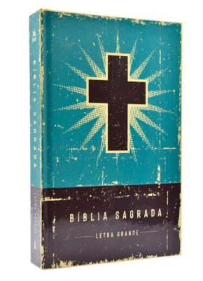 Bíblia Sagrada Leitura Perfeita NVI Retro Turquesa Letra Grande 