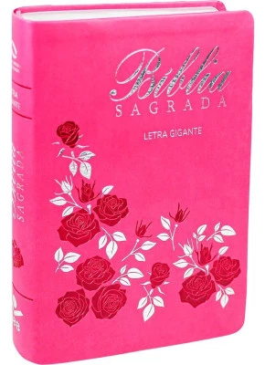 Bíblia Sagrada NAA Pink | Letra Gigante
