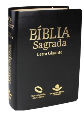 Bíblia Sagrada NAA Preta Letra Gigante 