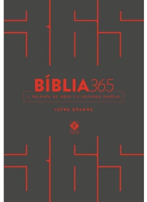Bíblia 365 NVT | Letra Grande | Capa Cinza