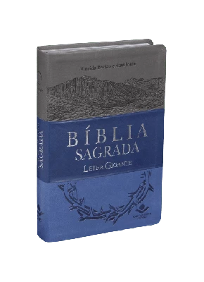 Bíblia ARA Letra Gigante | Triotone Azul