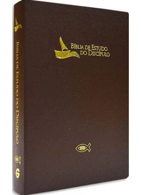 Bíblia De Estudo Do Discípulo Marrom     