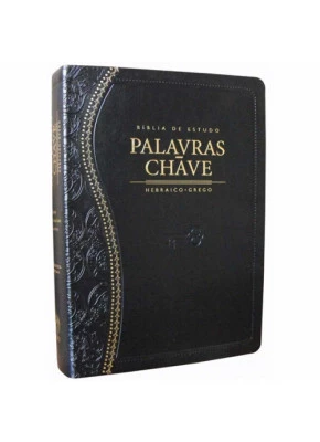 Bíblia De Estudo Palavras Chave - Preta
