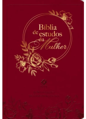 Bíblia De Estudo Da Mulher Nvt Rbc Vinho   