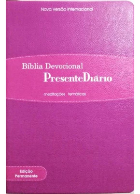 Bíblia Devocional Presente Diário | Rosa