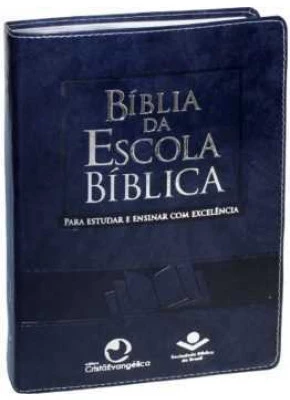 Bíblia Da Escola Bíblica Azul     